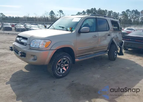 2006 Toyota Sequoia Sr5 V8 z USA, uszkodzony, nr VIN 5TDBT44A06S258924